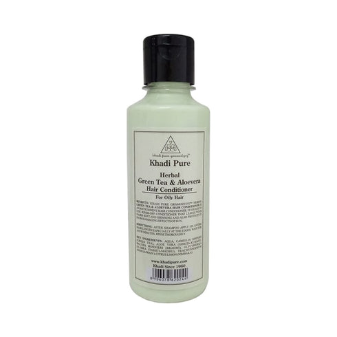Khadi Pure Herbal Green Tea & Aloevera Hair Conditioner